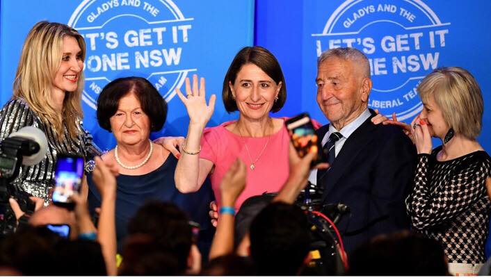 Gladys Berejiklian marks historic win in NSW Election