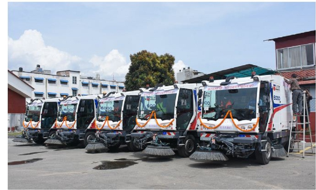 काठमाडौंमा एकैरातमा १८ टन धुलो संकलन