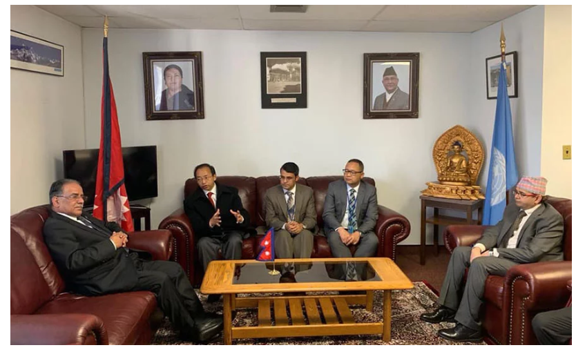 प्रचण्डको अमेरिका बसाइ पूरा, विहीबार अपरान्ह नेपाल आइपुग्ने