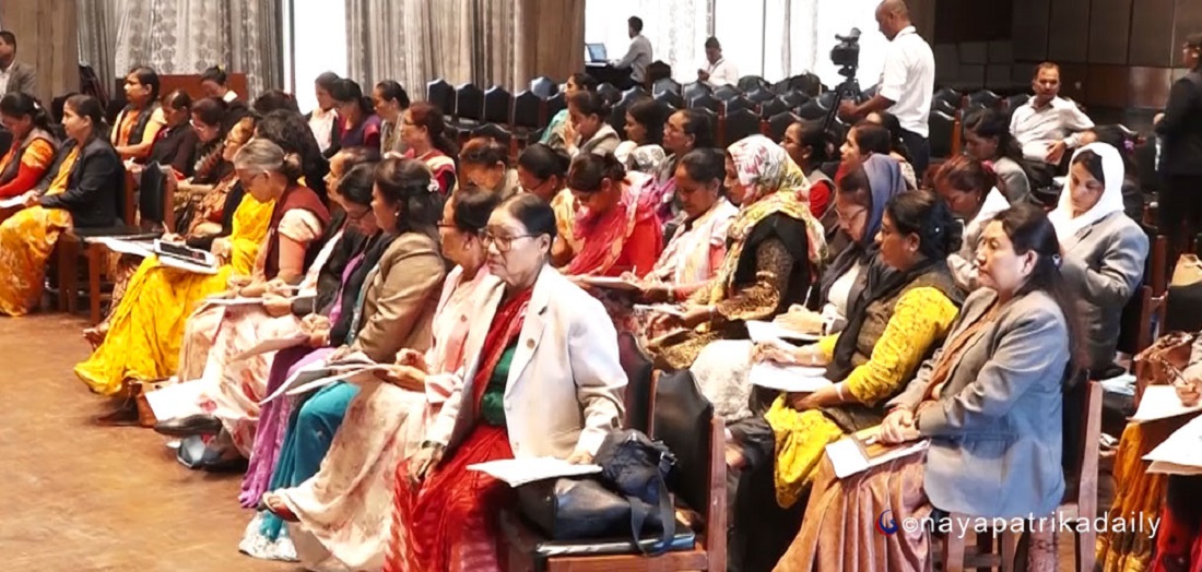 महिला सांसदसँग ‘संसदीय अभ्यास सम्बन्धि’ अन्तरक्रिया