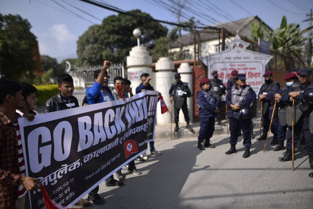 भारतीय दूतावासमा नेविसंघले बुझायो ज्ञापन पत्र