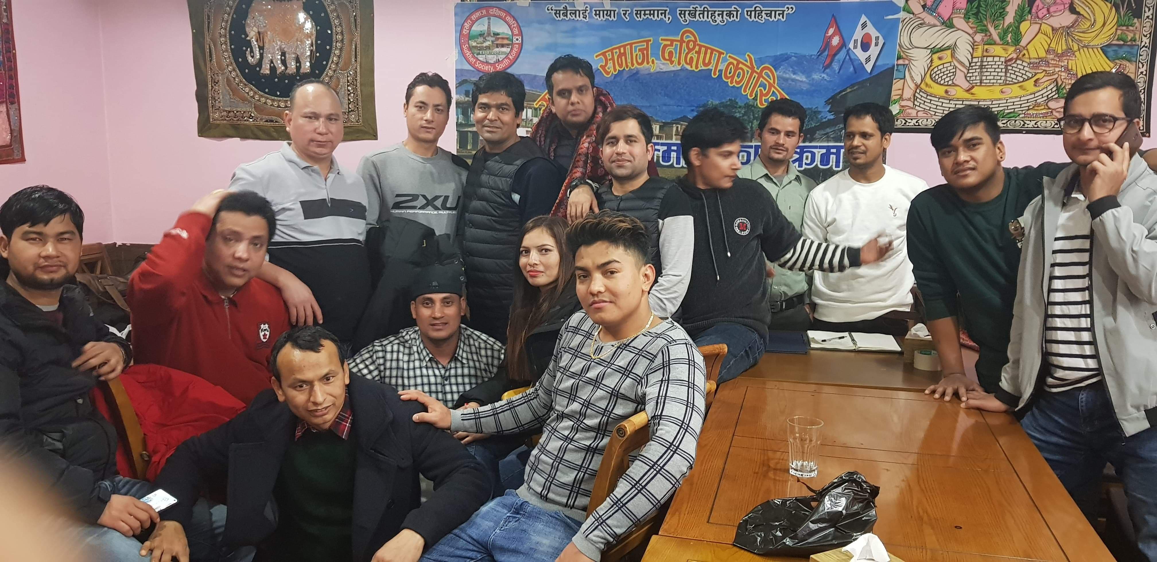 समाजका सल्लाहकार ढकाल लाई सम्मान सहित भब्य बिधाई