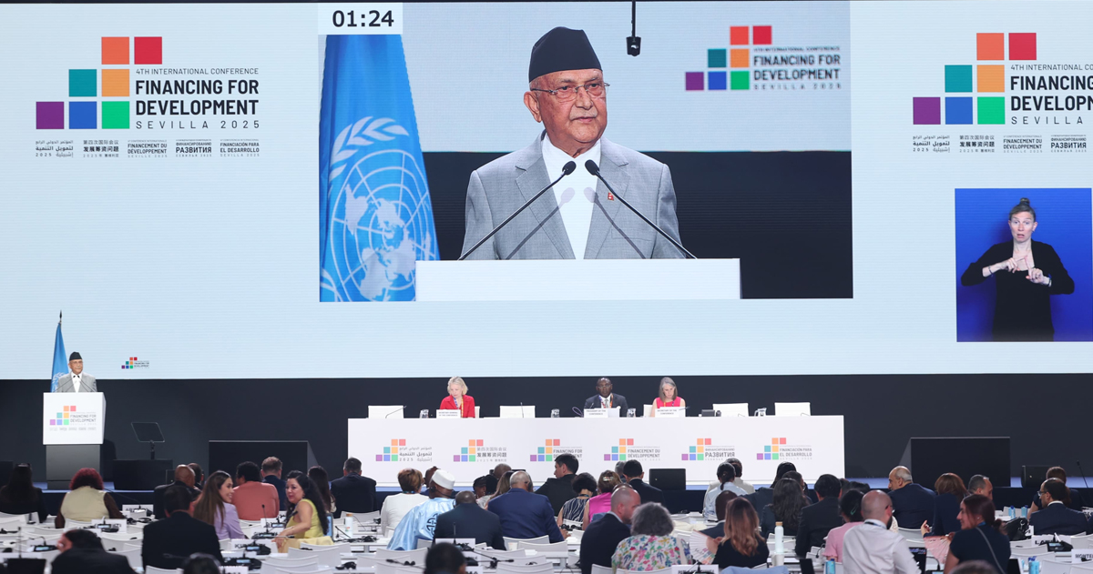 जलवायु संकटको सिकार अल्पविकसित राष्ट्रहरू भइरहेका छन् : प्रधानमन्त्री ओली